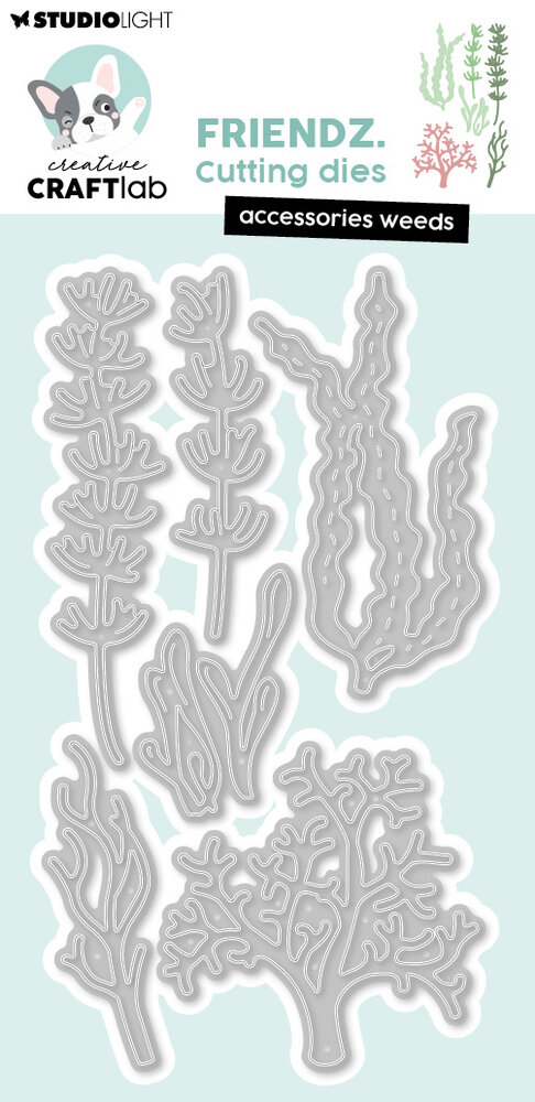 Creative Craftlab Accessoiries Weeds Friendz Cutting Die (CCL-FR-CD1041)
