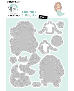 Creative Craftlab Amara Friendz Cutting Die (CCL-FR-CD1040)