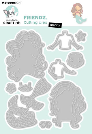 Creative Craftlab Amara Friendz Cutting Die (CCL-FR-CD1040)