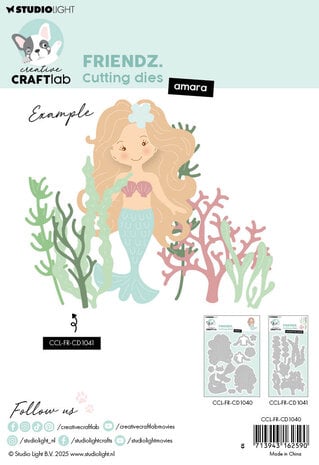 Creative Craftlab Amara Friendz Cutting Die (CCL-FR-CD1040)