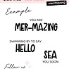 Creative Craftlab Mermazing EN Essentials Clear Stamps (CCL-ES-STAMP873) Creative Craftlab Mermazing EN Essentials Clear Stamps (CCL-ES-STAMP873)