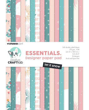 Creative Craftlab Let it Snow Essentials Designer Paper Pad (CCL-ES-DPP364)