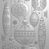 Crafter's Companion Retro Christmas 3D Embossing Folder Baubles (CC-RC-3DEF-BA) Crafter's Companion Retro Christmas 3D Embossing Folder Baubles (CC-RC-3DEF-BA)