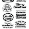 Crafter's Companion Retro Christmas Clear Acrylic Stamp Set Winter Blessings (CC-RC-CA-ST-WIN) Crafter's Companion Retro Christmas Clear Acrylic Stamp Set Winter Blessings (CC-RC-CA-ST-WIN)