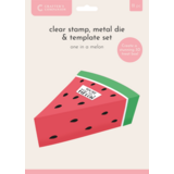 Crafter's Companion Fruit Treat Boxes Stamp/Die/Template One in a Melon (CC-STD-TEMP-OIAM)