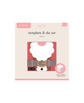 Crafter's Companion Santa Card Metal Die Template Santa (CC-MD-TEMP-SANT)