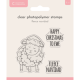 Crafter's Companion Whimsical Photopolymer Stamp Fleece Navidad (CC-STP-FLNA)
