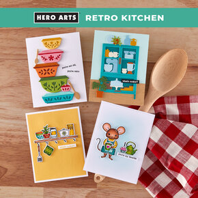 Hero Arts Retro Kitchen
