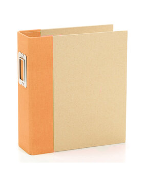 Simple Stories SN@P! Limited Edition Binder 6x8 Inch Orange (10784)