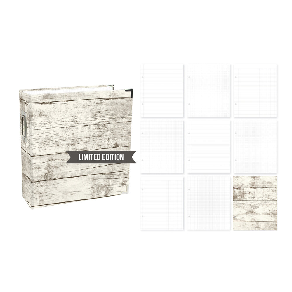 Simple Stories SN@P! Limited Edition Binder 6x8 Inch Aspen (10782) Simple Stories SN@P! Limited Edition Binder 6x8 Inch Aspen (10782)