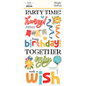 Simple Stories Say Cheese Classic Pooh Birthday Foam Stickers (24811)