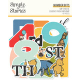 Simple Stories Say Cheese Classic Pooh Birthday Number Bits & Pieces (24810)