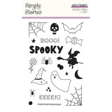 Simple Stories Spooky Things Stamps (24924) (DISCONTINUED)