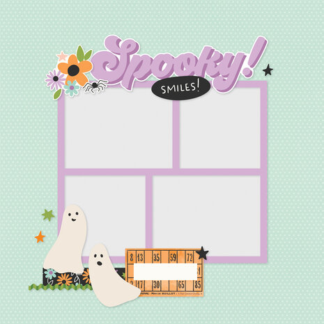 Simple Stories Spooky Things Simple Pages Pieces (24923)