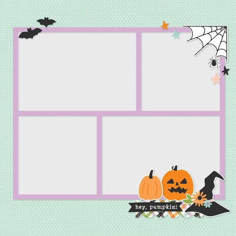 Simple Stories Spooky Things Simple Pages Pieces (24923)
