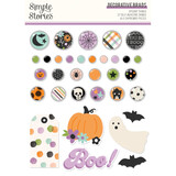 Simple Stories Spooky Things Decorative Brads (24921)
