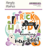Simple Stories Spooky Things Sentiment Bits & Pieces (24919)