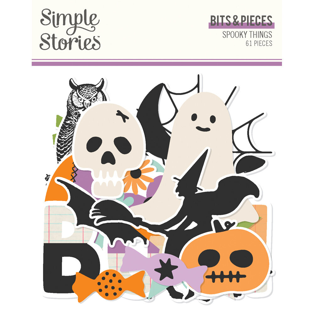 Simple Stories Spooky Things Bits & Pieces (24917) (OUTLET)
