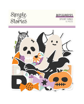 Simple Stories Spooky Things Bits & Pieces (24917) (DISCONTINUED)