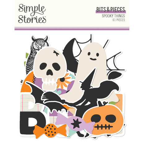 Simple Stories Spooky Things Bits & Pieces (24917) (OUTLET)