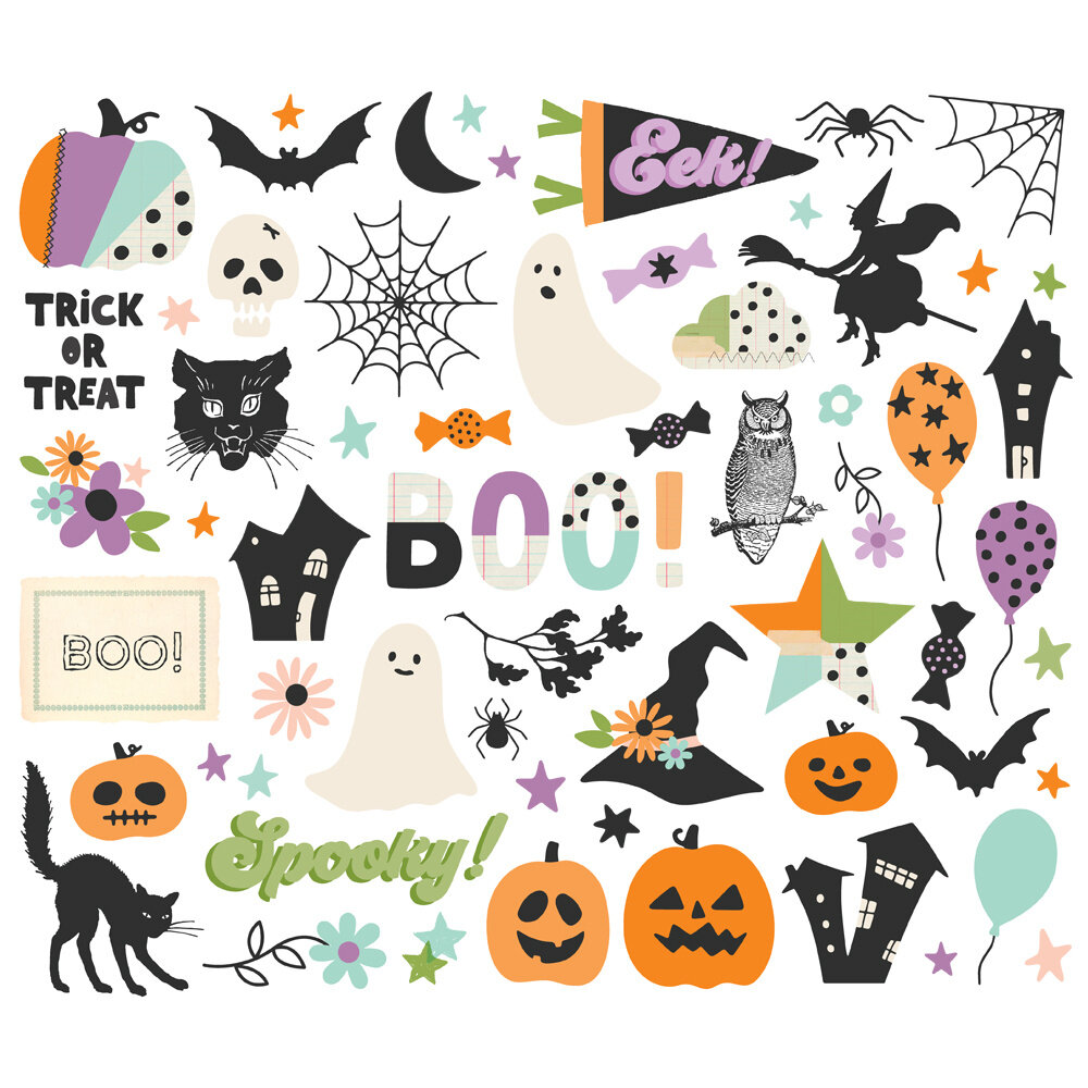 Simple Stories Spooky Things Bits & Pieces (24917) (OUTLET)