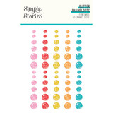 Simple Stories Fun Times Glitter Enamel Dots (25023)