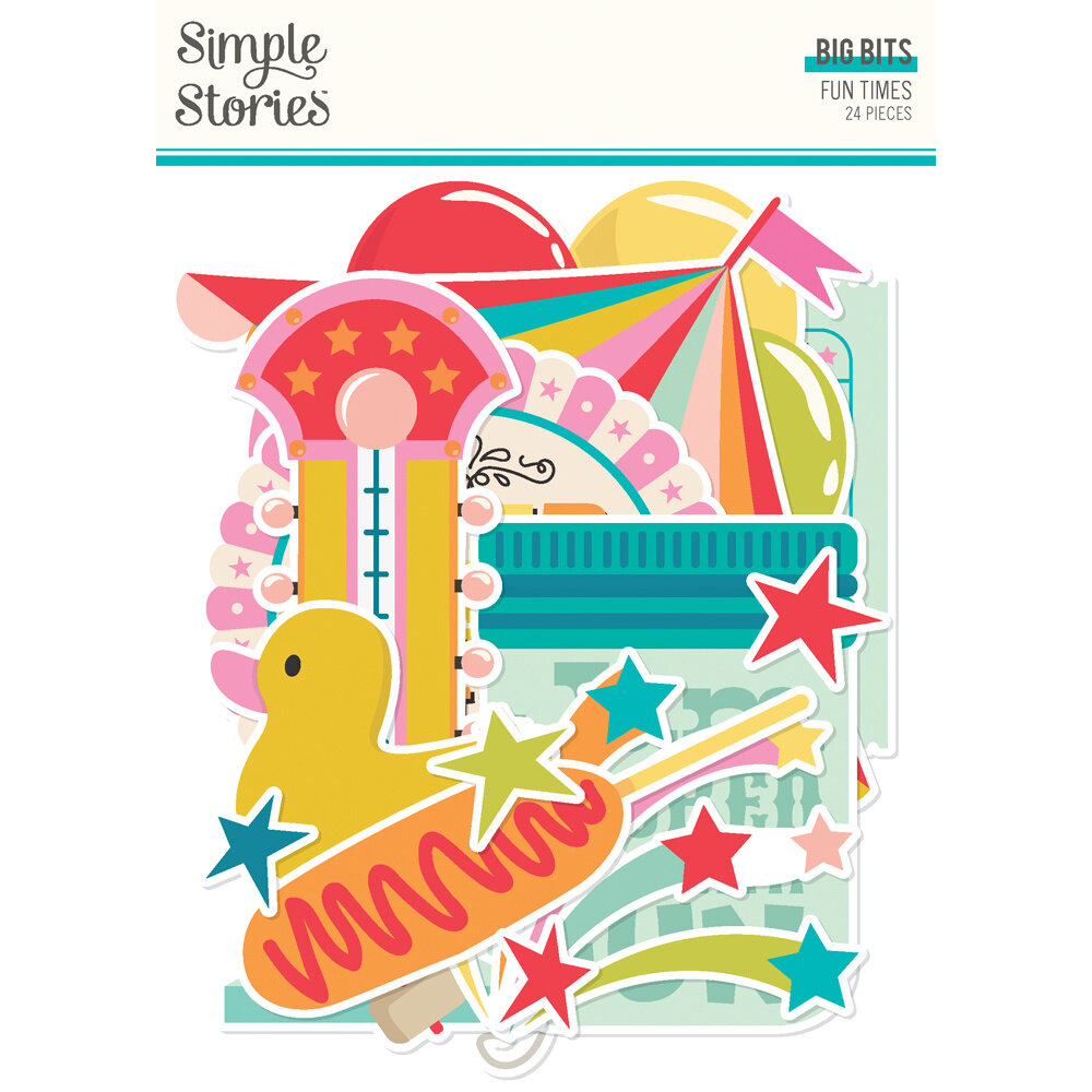 Simple Stories Fun Times Big Bits & Pieces (25020) (OUTLET)