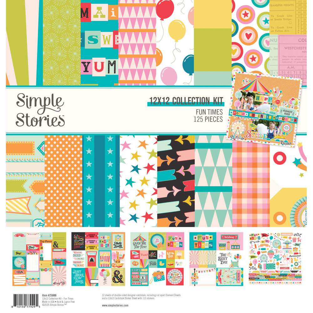 Simple Stories Fun Times Collection Kit (25000) Simple Stories Fun Times Collection Kit (25000)