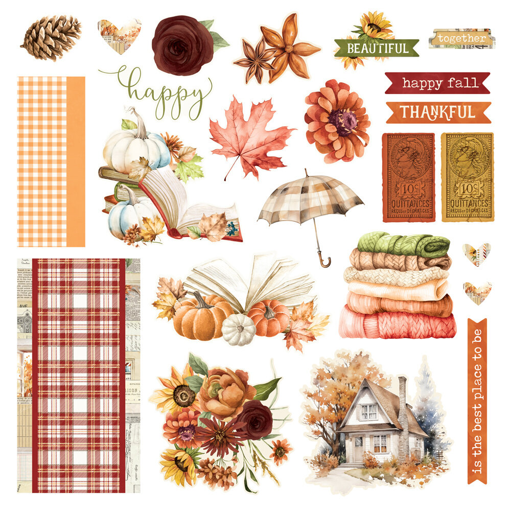 Simple Stories Simple Vintage Autumn Breeze Simple Cards Kit (25130)