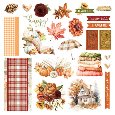 Simple Stories Simple Vintage Autumn Breeze Simple Cards Kit (25130)