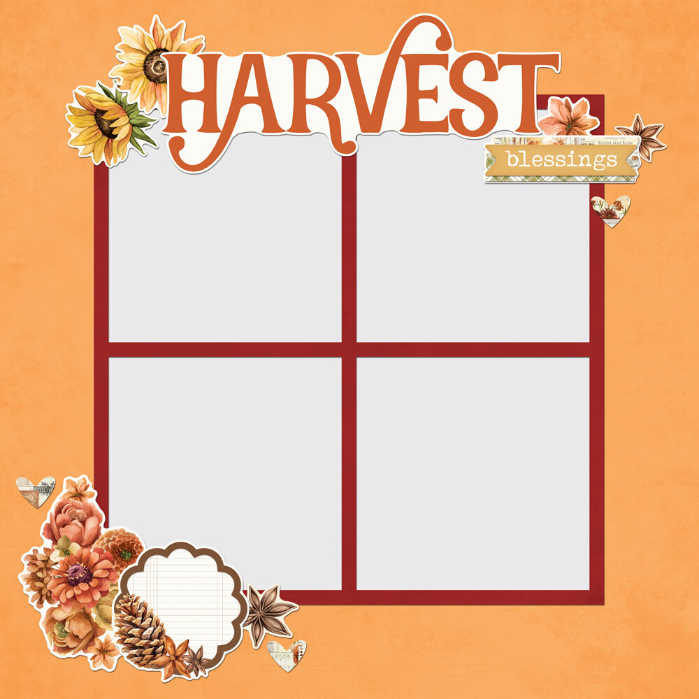 Simple Stories Simple Vintage Autumn Breeze Simple Pages Pieces (25129)