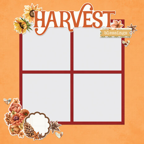 Simple Stories Simple Vintage Autumn Breeze Simple Pages Pieces (25129)