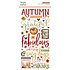 Simple Vintage Autumn Breeze Foam Stickers (25126) (OUTLET)