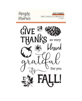 Simple Stories Simple Vintage Autumn Breeze Stamps (25120)