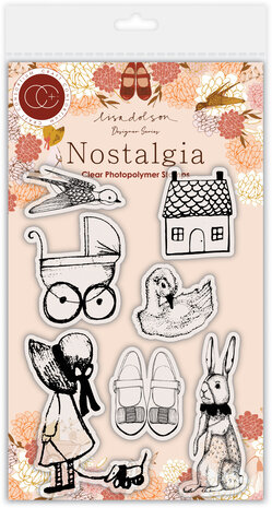 Craft Consortium Nostalgia A6 Clear Photopolymer Stamps (CCDSTMP004)