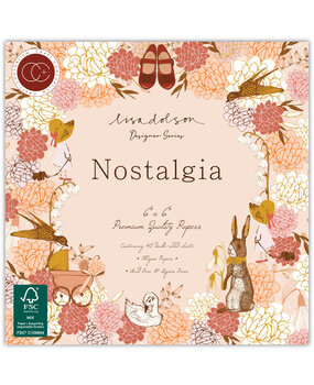 Craft Consortium Nostalgia 6x6 Inch Premium Paper Pad (CCDPAD004B)
