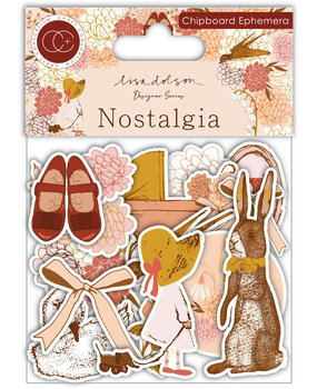 Craft Consortium Nostalgia Chipboard Ephemera (CCDEPH001)