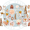 Craft Consortium Nostalgia Chipboard Ephemera (CCDEPH001) Craft Consortium Nostalgia Chipboard Ephemera (CCDEPH001)