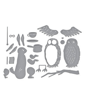 Spellbinders Say Cheese Classic Pooh Birthday Etched Dies Rabbit & Owl (S5-706) Spellbinders Say Cheese Classic Pooh Birthday Etched Dies Rabbit & Owl (S5-706)