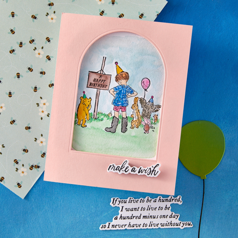 Spellbinders Say Cheese Classic Pooh Birthday Press Plates Celebration Moments (BP-320) Spellbinders Say Cheese Classic Pooh Birthday Press Plates Celebration Moments (BP-320)