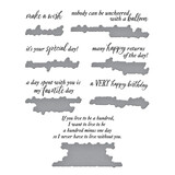 Spellbinders Say Cheese Classic Pooh Birthday Sentiments Press Plate & Die Set A Very Happy Birthday (BP-319) Spellbinders Say Cheese Classic Pooh Birthday Sentiments Press Plate & Die Set A Very Happy Birthday (BP-319)