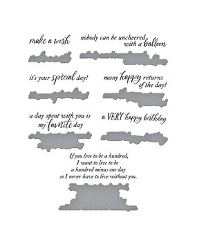 Spellbinders Say Cheese Classic Pooh Birthday Sentiments Press Plate & Die Set A Very Happy Birthday (BP-319) Spellbinders Say Cheese Classic Pooh Birthday Sentiments Press Plate & Die Set A Very Happy Birthday (BP-319)