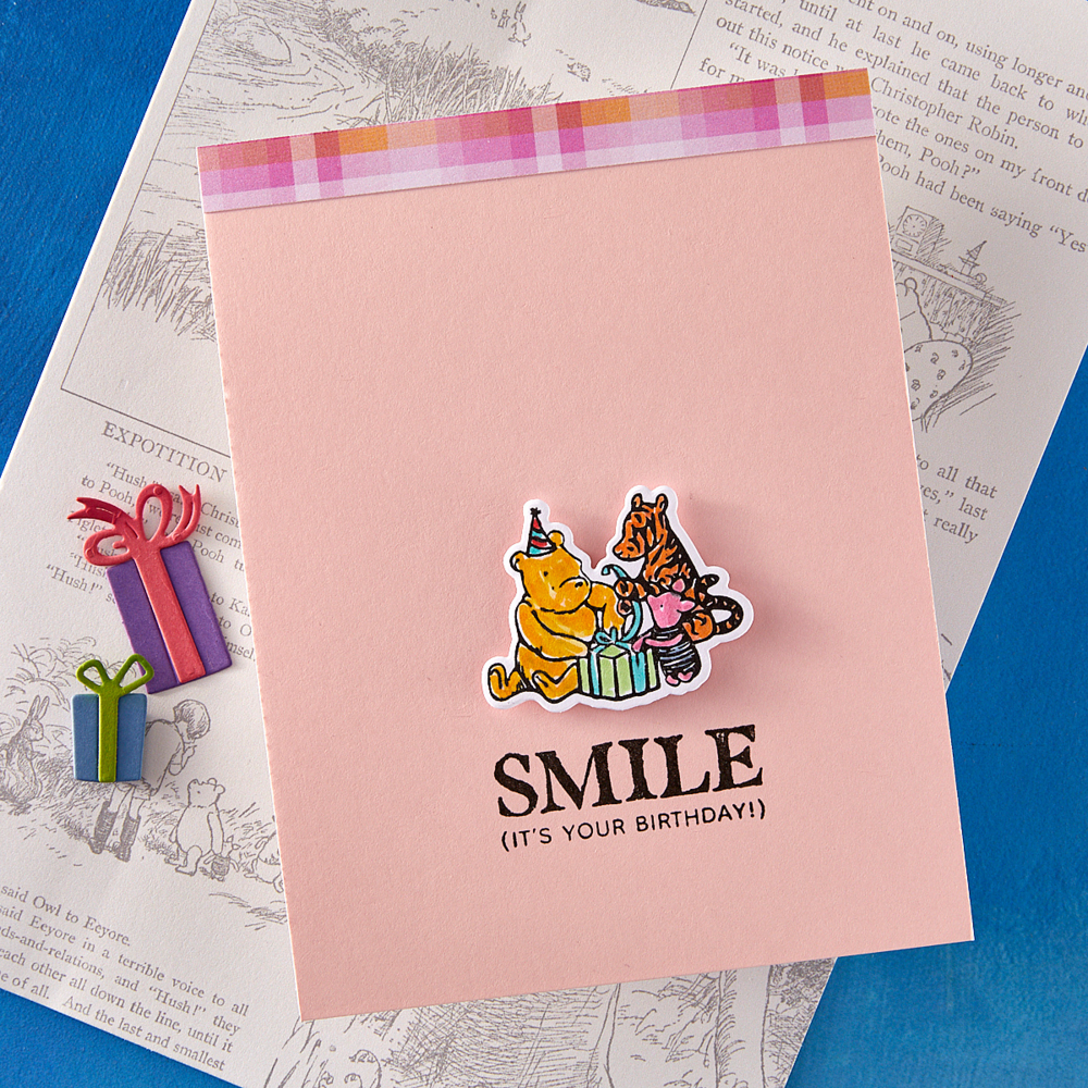 Spellbinders Say Cheese Classic Pooh Birthday Etched Dies Make A Wish! (S4-1479) Spellbinders Say Cheese Classic Pooh Birthday Etched Dies Make A Wish! (S4-1479)