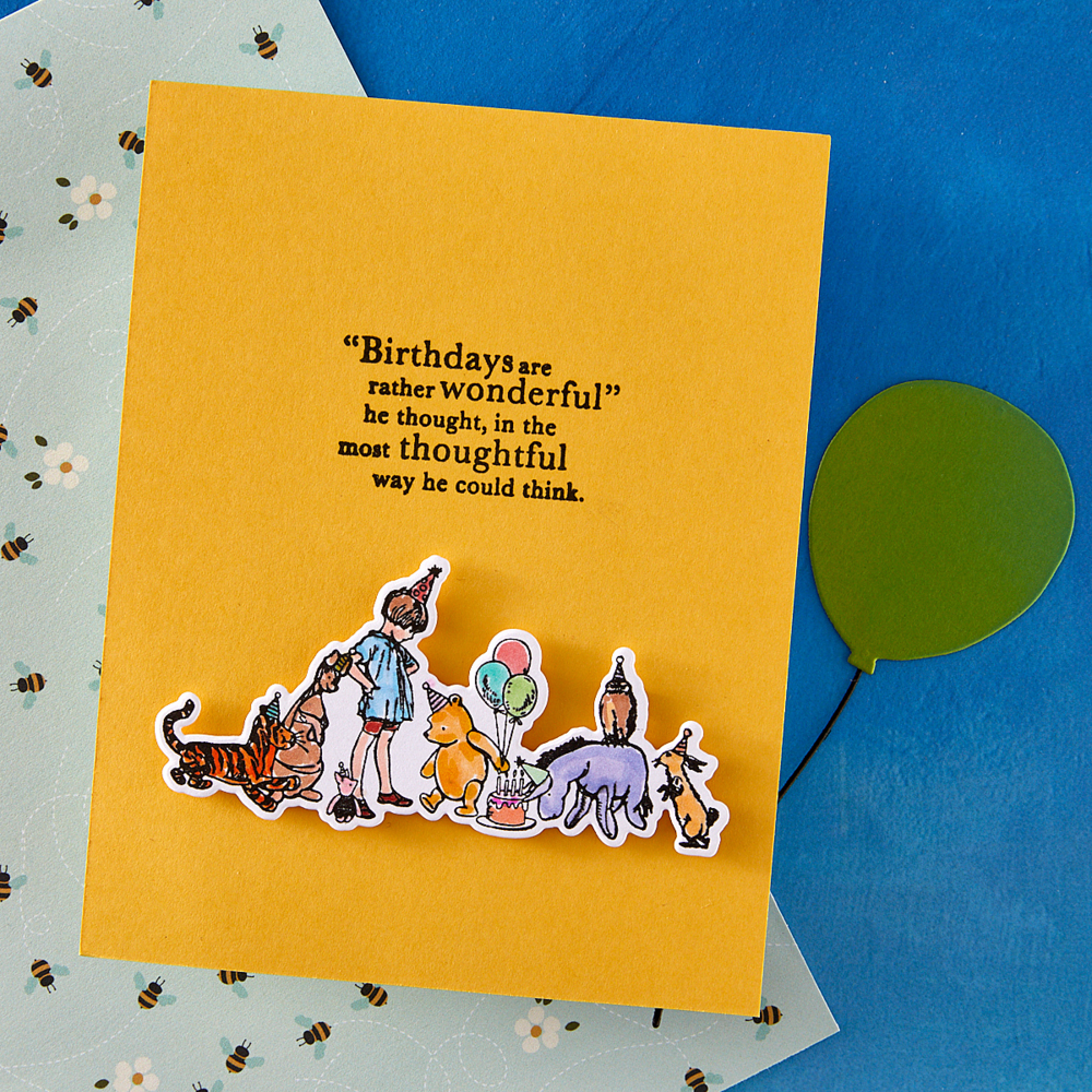 Spellbinders Say Cheese Classic Pooh Birthday Etched Dies Woo Hoo! (S4-1478) Spellbinders Say Cheese Classic Pooh Birthday Etched Dies Woo Hoo! (S4-1478)