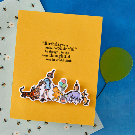 Spellbinders Say Cheese Classic Pooh Birthday Etched Dies Woo Hoo! (S4-1478) Spellbinders Say Cheese Classic Pooh Birthday Etched Dies Woo Hoo! (S4-1478)