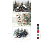 Re-Design with Prima Christmas Blessings A3 Decoupage Fiber Pack (3pcs) (680022)