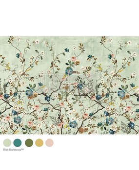 Re-Design with Prima Blossom Perch A1 Decoupage Fiber (678821)