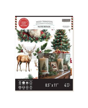 Re-Design with Prima Yuletide Nostalgia 8,5x11 Inch Middy Transfers (3pcs) (677992) Re-Design with Prima Yuletide Nostalgia 8,5x11 Inch Middy Transfers (3pcs) (677992)