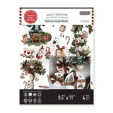 Re-Design with Prima Whimsical Holiday Dreams 8,5x11 Inch Middy Transfers (3pcs) (676643)