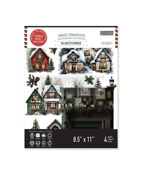 Re-Design with Prima Village Of Wonder 8,5x11 Inch Middy Transfers (3pcs) (677923) Re-Design with Prima Village Of Wonder 8,5x11 Inch Middy Transfers (3pcs) (677923)